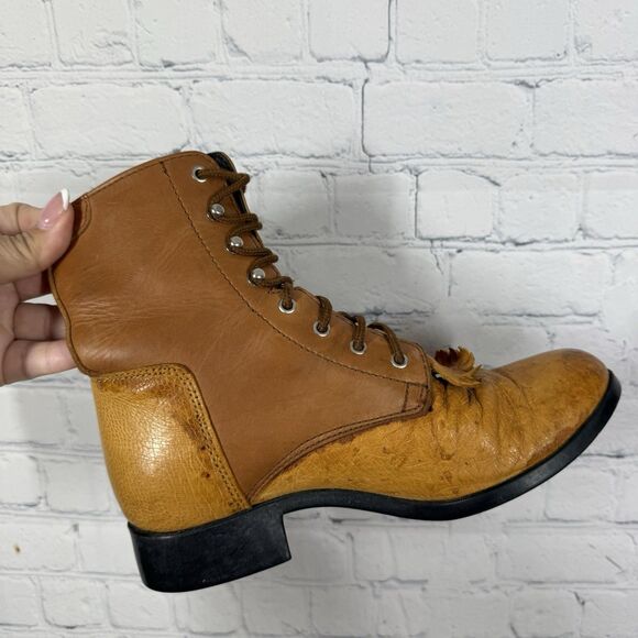 Ariat Advanced Torque Women's Boots Size 6.5 Brown Leather Cowboy Western Boots - Picture 13 of 16